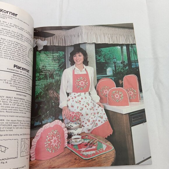 VTG Quilting with Folded Star Instruction Booklet Magazine + Full Size Patterns - Picture 4 of 6